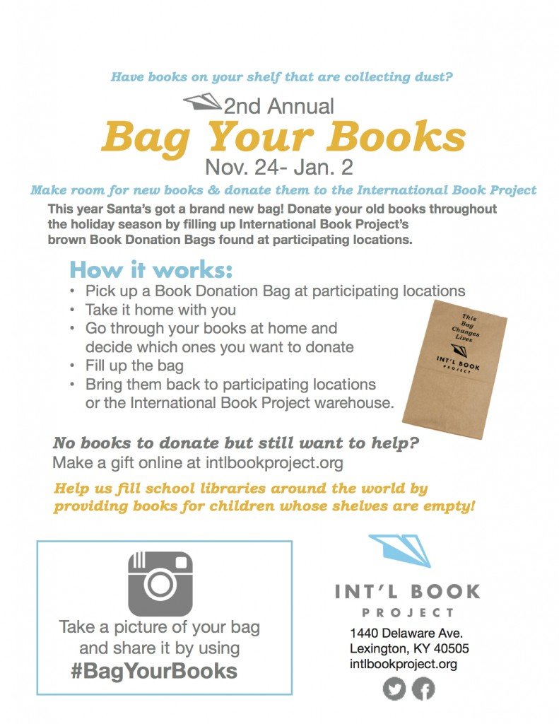 Christmas Book Donation FlyerBIZ